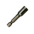 Hanson Magnetic Nutsetter, 8mm Hex, 1/4" Hex Shank with Groove, 1-7/8" Long, Bulk 94204